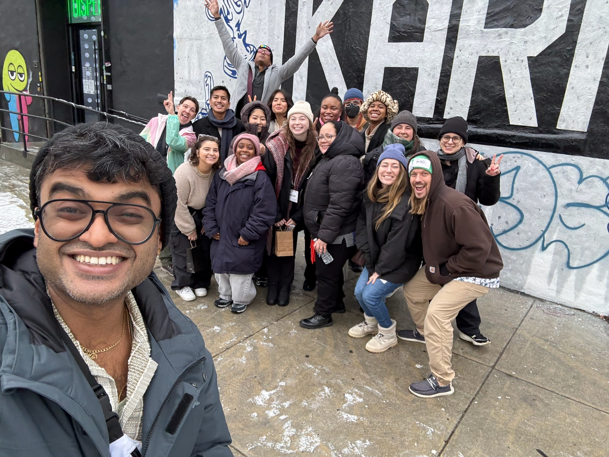 The Bushwick Collective Walk (Snow Day)